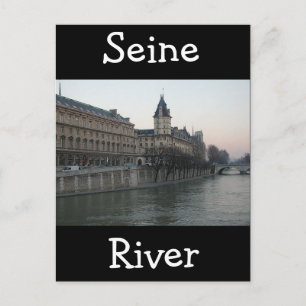Seine River Postcard