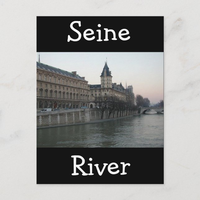 Seine River Postcard (Front)