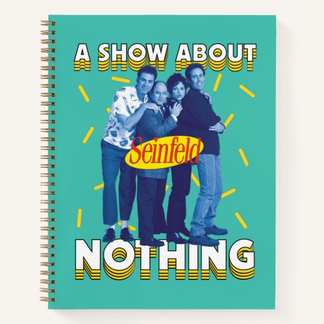 Seinfeld | A Show About Nothing Notebook (Front)