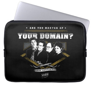 Seinfeld   Are You Master of Your Domain? Laptop Sleeve