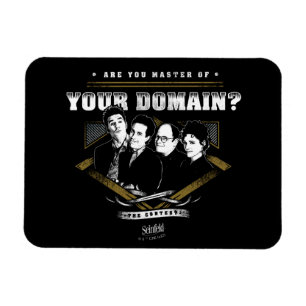 Seinfeld   Are You Master of Your Domain? Magnet