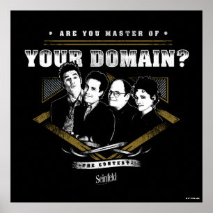 Seinfeld   Are You Master of Your Domain? Poster