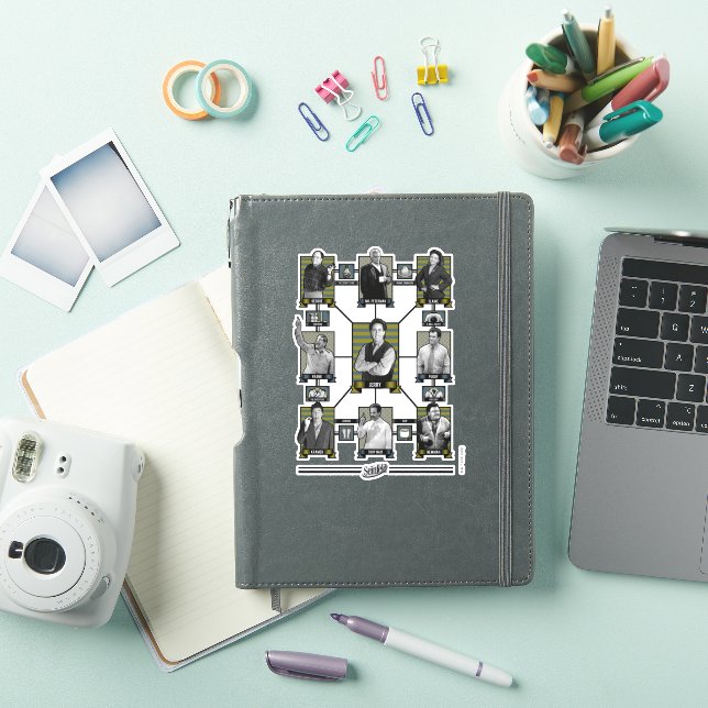 Seinfeld | Character Relationship Chart (iPad Cover)