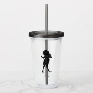 Seinfeld   Elaine Dance Silhouette Acrylic Tumbler