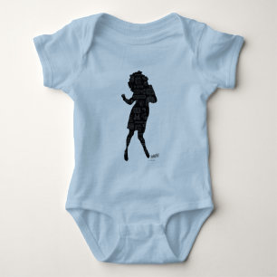 Seinfeld Elaine Dance Silhouette Baby Bodysuit