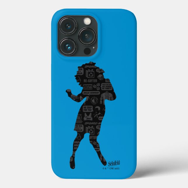 Seinfeld | Elaine Dance Silhouette Case-Mate iPhone Case (Back)