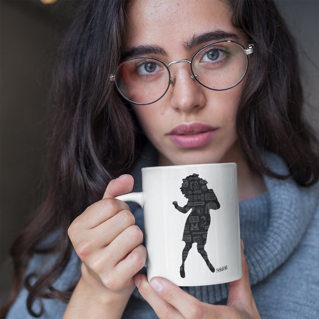 Seinfeld | Elaine Dance Silhouette Mug (Creator Uploaded)