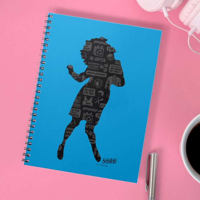 Seinfeld | Elaine Dance Silhouette Notebook (Creator Uploaded)