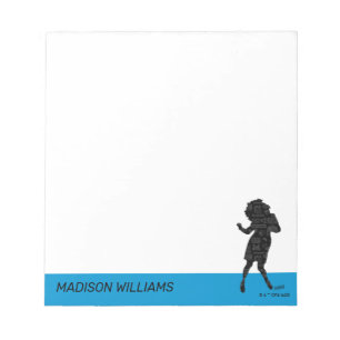 Seinfeld   Elaine Dance Silhouette Notepad