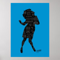 Seinfeld | Elaine Dance Silhouette