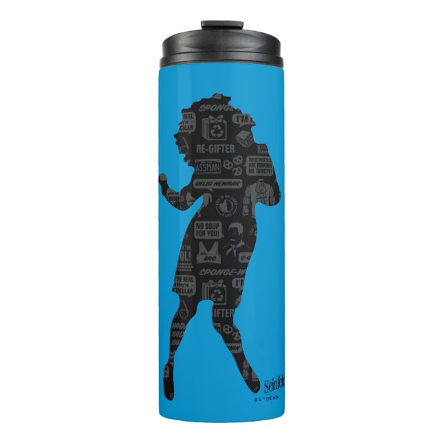 Seinfeld | Elaine Dance Silhouette Thermal Tumbler (Front)