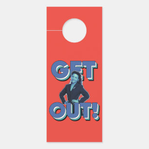 Seinfeld   Elaine - Get Out! Door Hanger