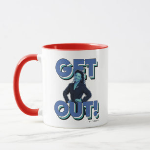 Seinfeld   Elaine - Get Out! Mug