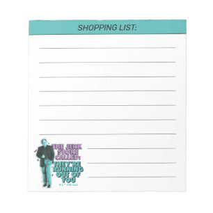 Seinfeld   George Costanza "The Jerk Store Called" Notepad