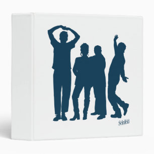 Seinfeld   Group Silhouette Graphic Binder