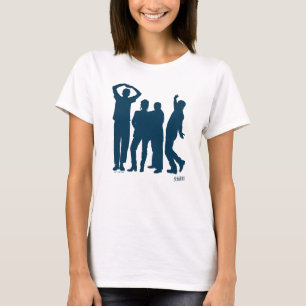 Seinfeld   Group Silhouette Graphic T-Shirt