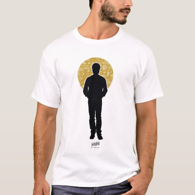 Seinfeld | Jerry Seinfeld Silhouette T-Shirt (Front)