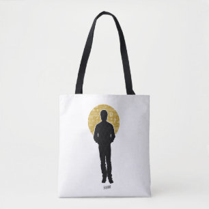Seinfeld   Jerry Seinfeld Silhouette Tote Bag