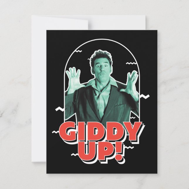 Seinfeld | Kramer - Giddy Up! Card (Front)