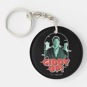 Seinfeld   Kramer - Giddy Up! Keychain