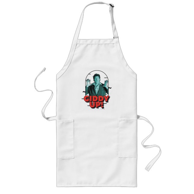 Seinfeld | Kramer - Giddy Up! Long Apron (Front)