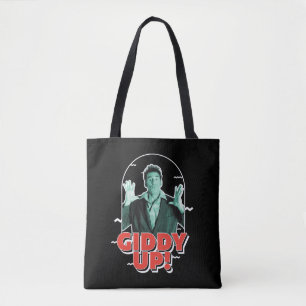 Seinfeld   Kramer - Giddy Up! Tote Bag