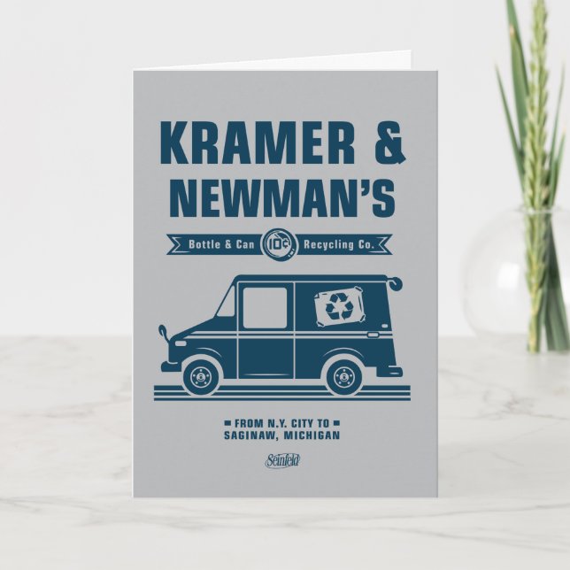 Seinfeld | Kramer & Newman's Recycling Co. Card (Front)