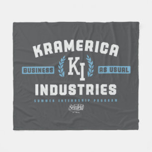 Seinfeld   Kramerica Industries Fleece Blanket