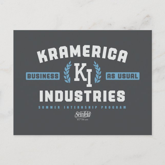 Seinfeld | Kramerica Industries Postcard (Front)