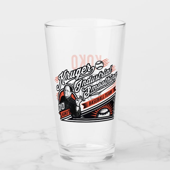 Seinfeld | Kruger Industrial Baseball Team Glass (Front)