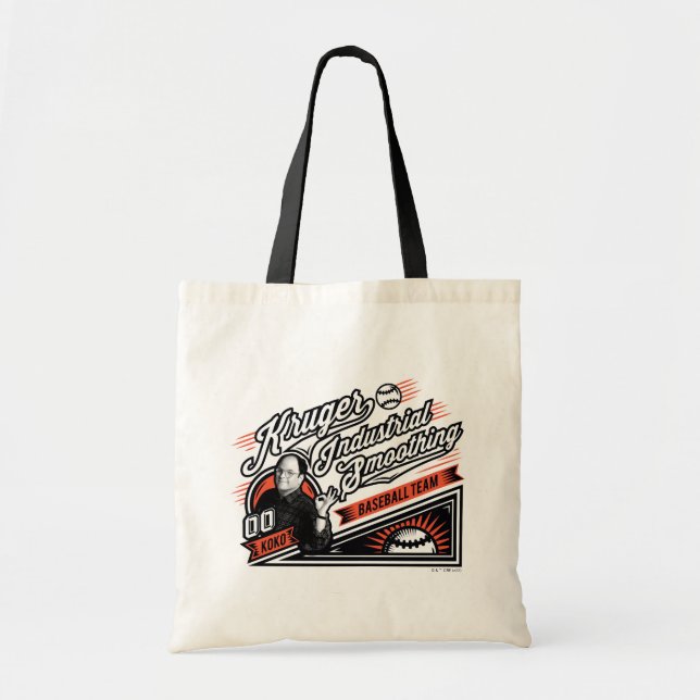 Seinfeld | Kruger Industrial Baseball Team Tote Bag (Front)