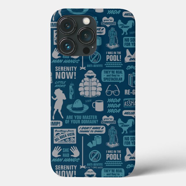 Seinfeld | Meme Pattern Case-Mate iPhone Case (Back)