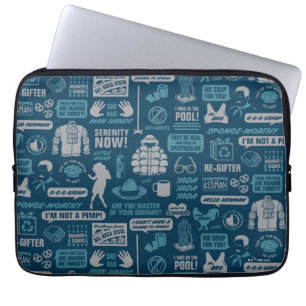 Seinfeld   Meme Pattern Laptop Sleeve