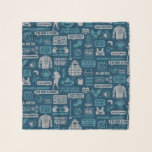 Seinfeld | Meme Pattern Scarf<br><div class="desc">Check out this fun pattern featuring jokes from the Seinfeld TV Series!</div>