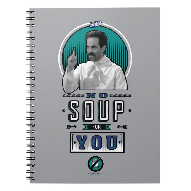 Seinfeld | No Soup For You Graphic Notebook (Front)