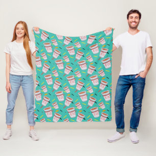 Seinfeld   No Soup For You Pattern Fleece Blanket