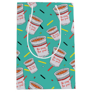 Seinfeld No Soup For You Pattern Medium Gift Bag