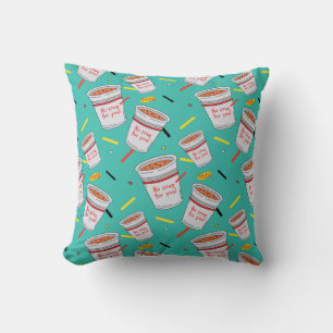 Seinfeld   No Soup For You Pattern Throw Pillow