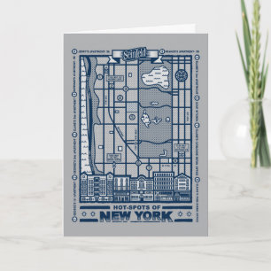 Seinfeld   Points chauds de la carte de New York