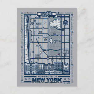Seinfeld   Points chauds de la carte de New York