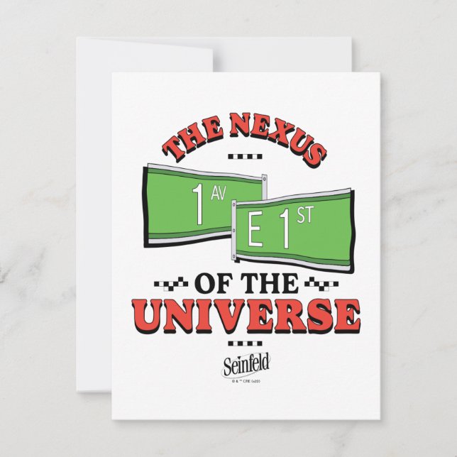 Seinfeld | The Nexus of the Universe Card (Front)