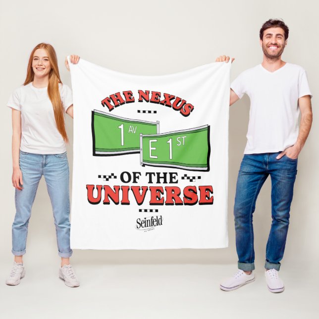 Seinfeld | The Nexus of the Universe Fleece Blanket (In Situ)