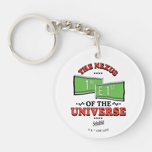 Seinfeld | The Nexus of the Universe Keychain (Front)