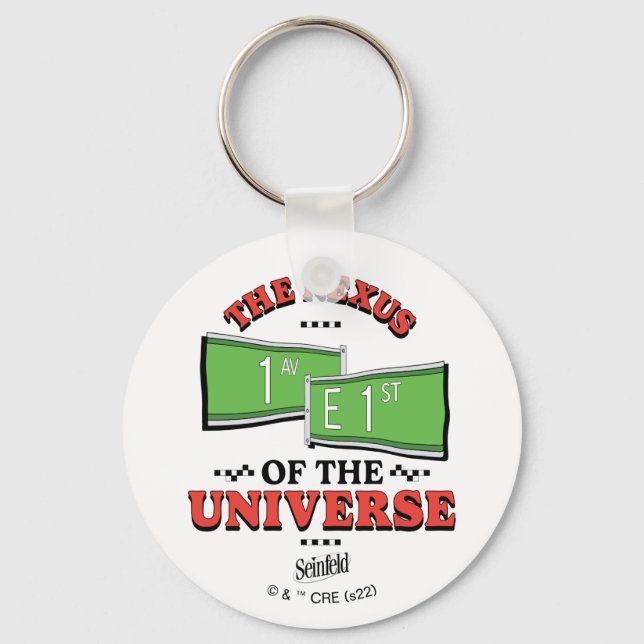 Seinfeld | The Nexus of the Universe Keychain (Front)