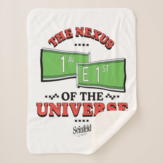 Seinfeld | The Nexus of the Universe Sherpa Blanket (Front)