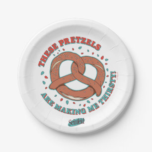 Seinfeld   These Pretzels are Making Me Thirsty Paper Plate