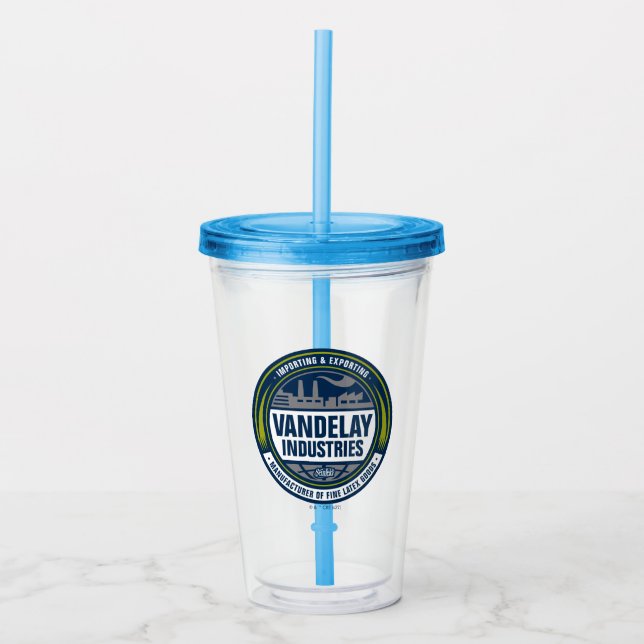 Seinfeld | Vandelay Industries Logo Acrylic Tumbler (Front)