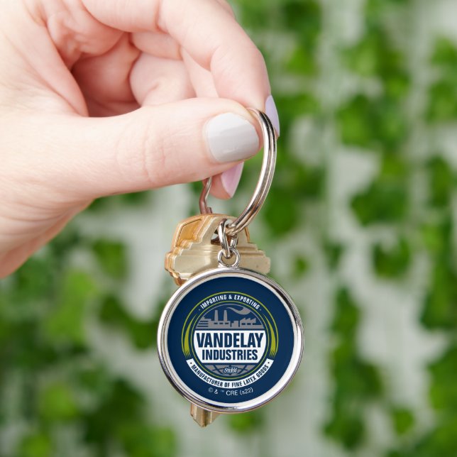 Seinfeld | Vandelay Industries Logo Keychain (Hand)