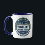 Seinfeld | Vandelay Industries Logo Mug<br><div class="desc">Check out this logo for Vandelay Industries Importing & Exporting - Manufacturer of Fine Latex Goods!</div>