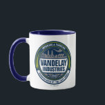 Seinfeld | Vandelay Industries Logo Mug<br><div class="desc">Check out this logo for Vandelay Industries Importing & Exporting - Manufacturer of Fine Latex Goods!</div>